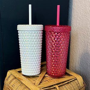 Pair of Jeweled Tumblers